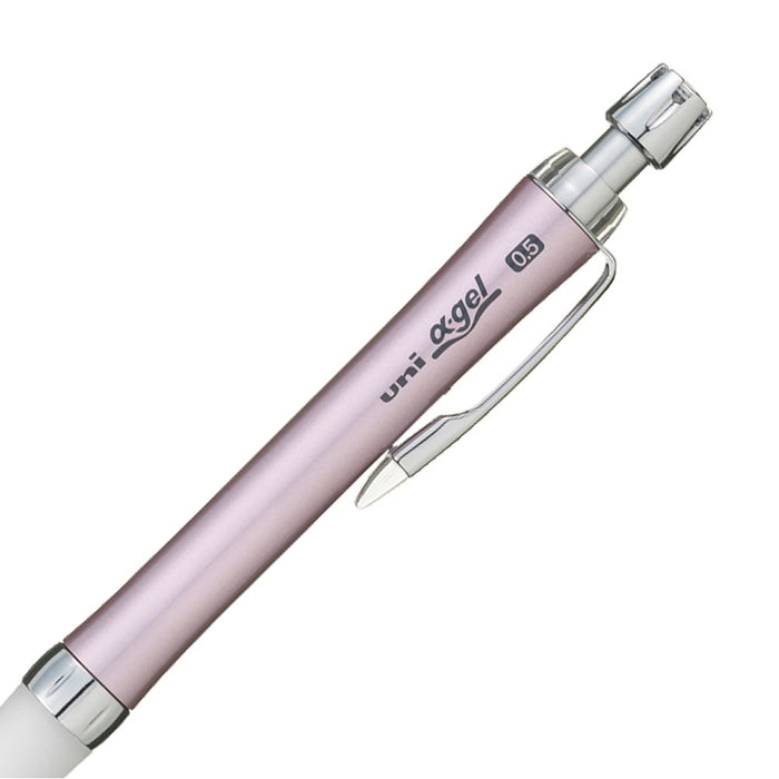 Mitsubishi Pencil 0.5 Slim Soft Alpha Gel Mechanical Pencil in Noble Pink-Kiichin - The #1 Place for Japanese Goods in Your Hand!