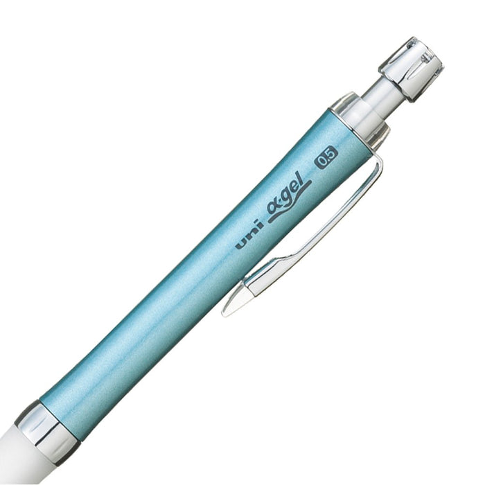 Mitsubishi Pencil Alpha Gel Slim Mechanical Pencil Soft 0.5 Turquoise M5807Gg1P.71-Kiichin - The #1 Place for Japanese Goods in Your Hand!