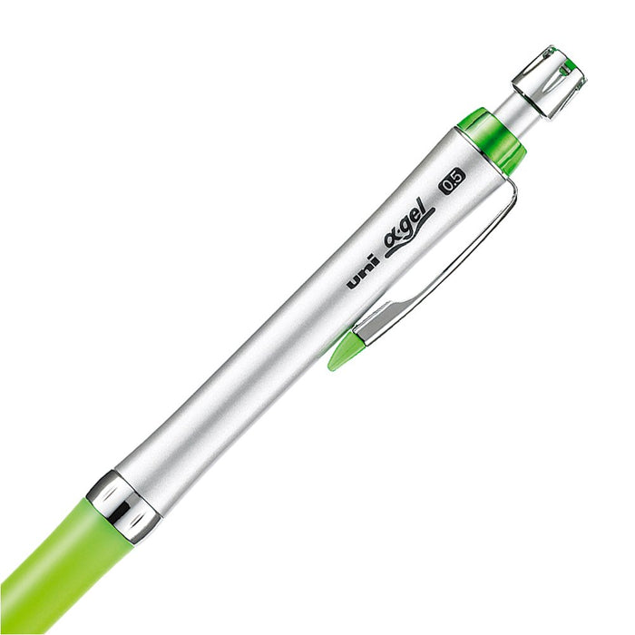 Mitsubishi Pencil Alpha Gel Mechanical Pencil 0.5 Slim Yellow Green M5807Gg1P.5-Kiichin - The #1 Place for Japanese Goods in Your Hand!