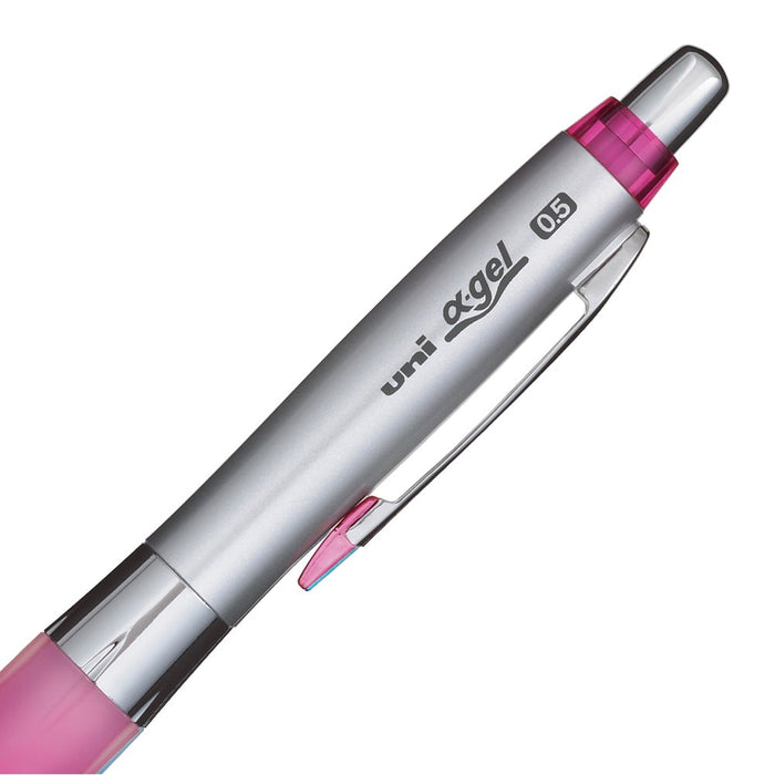 Mitsubishi Pencil Alpha Gel Mechanical Pencil 0.5mm in Soft Rose Pink-Kiichin - The #1 Place for Japanese Goods in Your Hand!