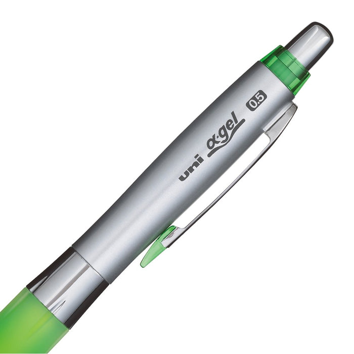 Mitsubishi Pencil Alpha Gel Mechanical Pencil 0.5 Soft Yellow Green M5617Gg1P.5-Kiichin - The #1 Place for Japanese Goods in Your Hand!