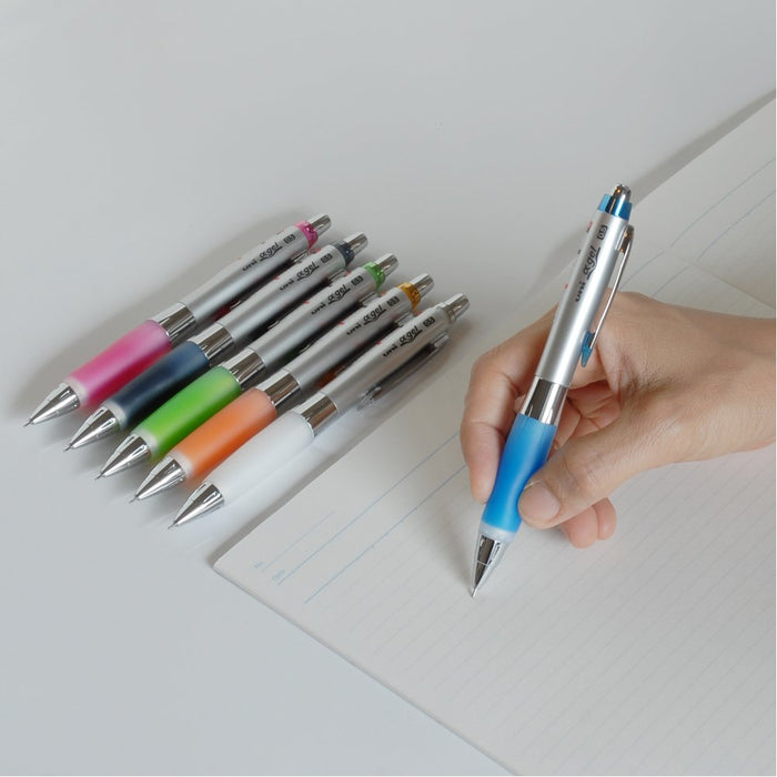 Mitsubishi Pencil Alpha Gel Mechanical Pencil 0.5 Soft Yellow Green M5617Gg1P.5-Kiichin - The #1 Place for Japanese Goods in Your Hand!