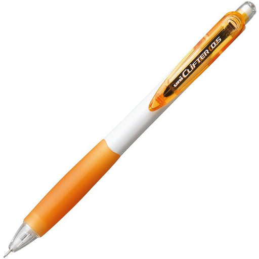 Mitsubishi Pencil Crifter Mechanical 0.5 White Orange Clip M5118W.4-Kiichin - The #1 Place for Japanese Goods in Your Hand!