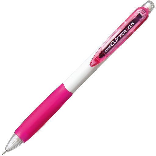 Mitsubishi Pencil Crifter Mechanical Pencil 0.5 Clip White Pink - M5118W.13-Kiichin - The #1 Place for Japanese Goods in Your Hand!