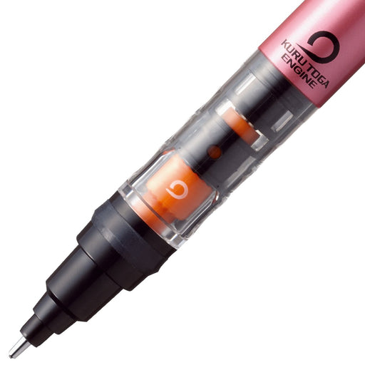 Mitsubishi Pencil Kurtoga Mechanical Pencil 0.5 Pipe Slide in Pink M54521P.13-Kiichin - The #1 Place for Japanese Goods in Your Hand!
