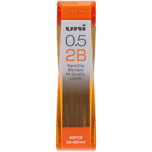 Mitsubishi Pencil 0.5 2B Nano Diamond Mechanical Pencil Lead 3 Piece Set-Kiichin - The #1 Place for Japanese Goods in Your Hand!