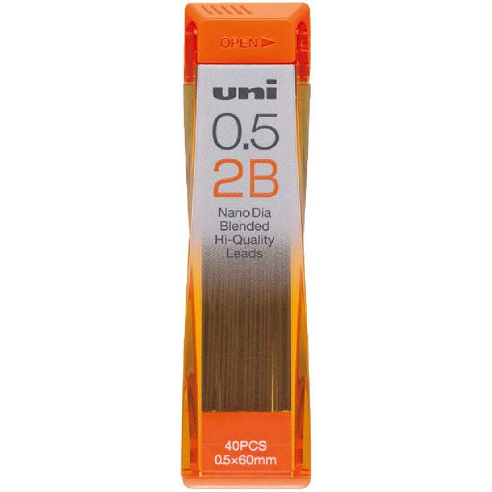 Mitsubishi Pencil 0.5 2B Nano Diamond Mechanical Pencil Lead 3 Piece Set-Kiichin - The #1 Place for Japanese Goods in Your Hand!