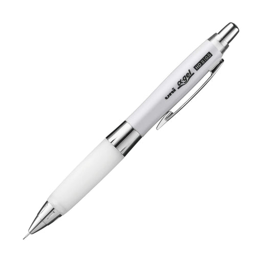 Mitsubishi Pencil Uni Alpha Gel Hard 0.5 White Mechanical Pencil-Kiichin - The #1 Place for Japanese Goods in Your Hand!