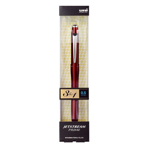 Mitsubishi Pencil Jet Stream Prime Multi-Function Pen 0.5mm Dark Bordeaux Easy to Write-Kiichin - The #1 Place for Japanese Goods in Your Hand!