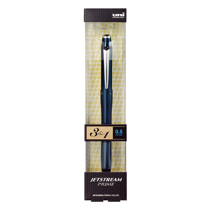Mitsubishi Pencil Jet Stream Prime 3-in-1 Multi-Function Pen 0.5 Dark Navy Easy to Write-Kiichin - The #1 Place for Japanese Goods in Your Hand!