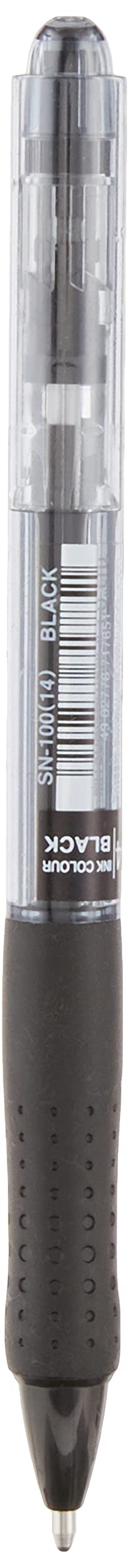 Mitsubishi Pencil Berry Raku Knock Oil-Based Black Ballpoint Pen Pack of 24-Kiichin - The #1 Place for Japanese Goods in Your Hand!