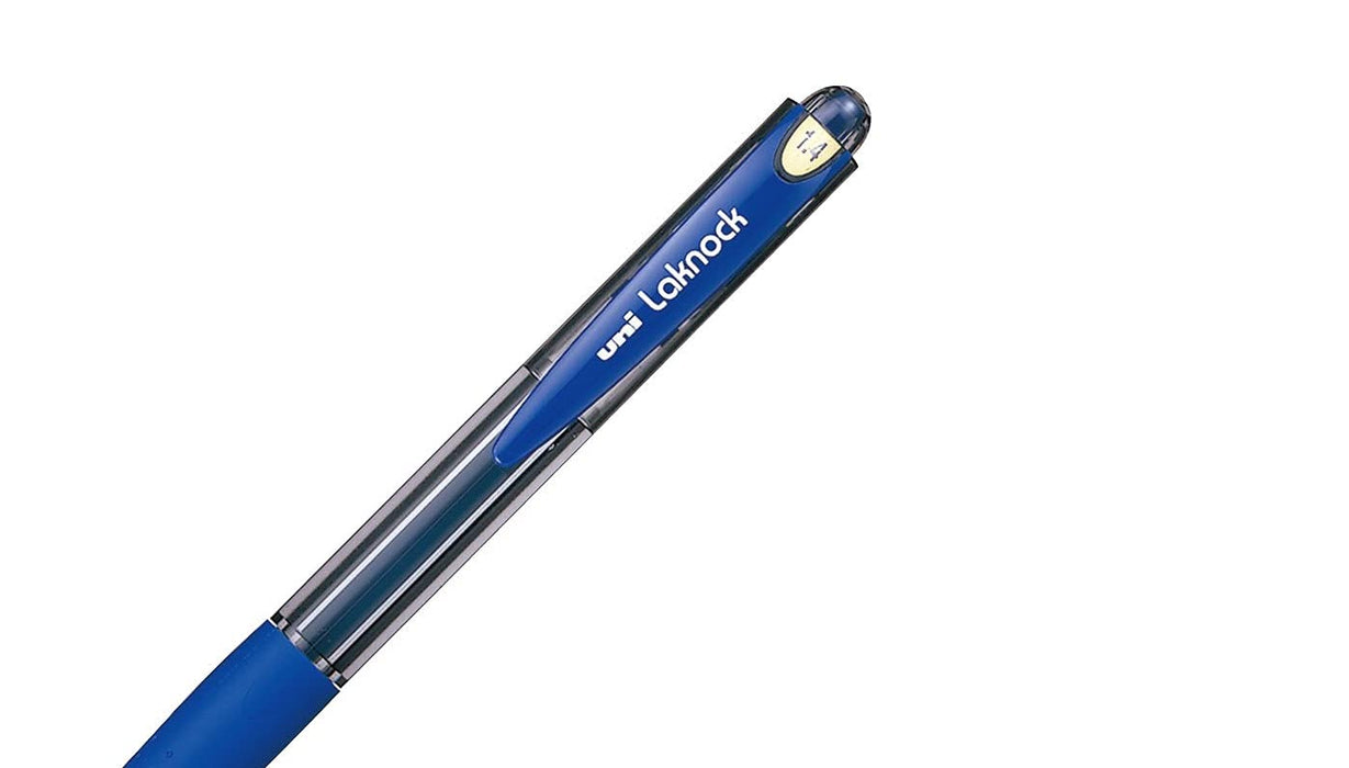 Mitsubishi Pencil Blue Ballpoint Pen Berry Raku Knock SN-100-14 Oil-Based-Kiichin - The #1 Place for Japanese Goods in Your Hand!