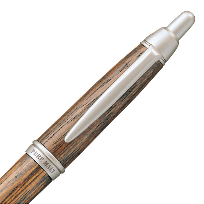 Mitsubishi Pencil Pure Malt Dark Brown Oil-Based Ballpoint Pen 0.7 Point-Kiichin - The #1 Place for Japanese Goods in Your Hand!