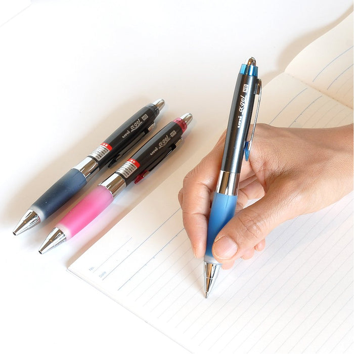 Mitsubishi Pencil Uni Alpha Gel Hard 0.7 Oil-Based Ballpoint Pen - Royal Blue-Kiichin - The #1 Place for Japanese Goods in Your Hand!