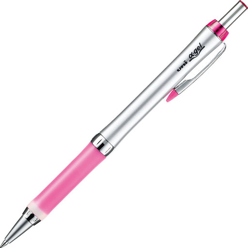 Mitsubishi Pencil Uni Alpha Gel Slim 0.7 - Oil-Based Ballpoint Pen in Rose Pink-Kiichin - The #1 Place for Japanese Goods in Your Hand!