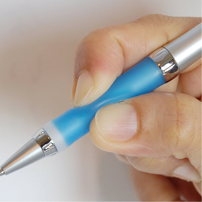 Mitsubishi Pencil Uni Alpha Gel Slim Oil-Based Ballpoint Pen 0.7 Royal Blue-Kiichin - The #1 Place for Japanese Goods in Your Hand!