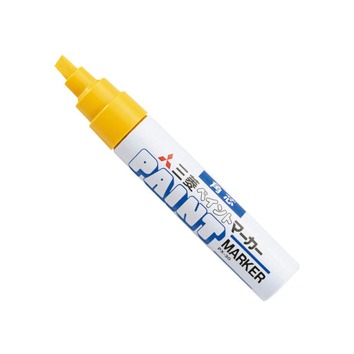 Mitsubishi Pencil Bold Yellow Paint Marker Pack of 5 Px30.2-Kiichin - The #1 Place for Japanese Goods in Your Hand!