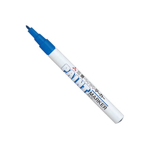 Mitsubishi Pencil Blue Paint Marker - Fine Point Pack of 10 Model PX21.33-Kiichin - The #1 Place for Japanese Goods in Your Hand!