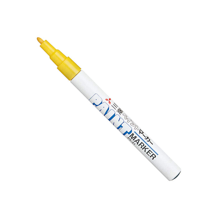 Mitsubishi Pencil Fine Point Yellow Paint Marker Pack of 10 Px21.2-Kiichin - The #1 Place for Japanese Goods in Your Hand!