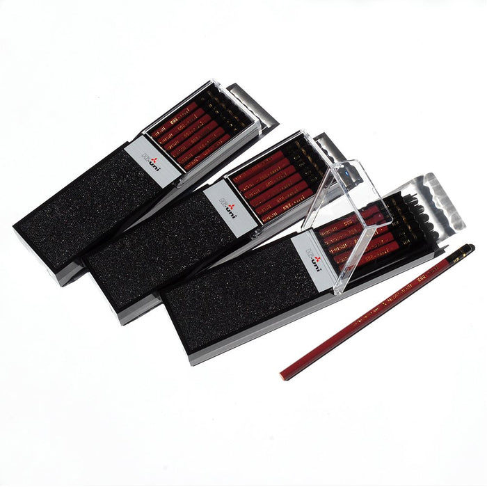 Mitsubishi Pencil High Uni 3B - Pack of 12 Premium Quality Pencils-Kiichin - The #1 Place for Japanese Goods in Your Hand!