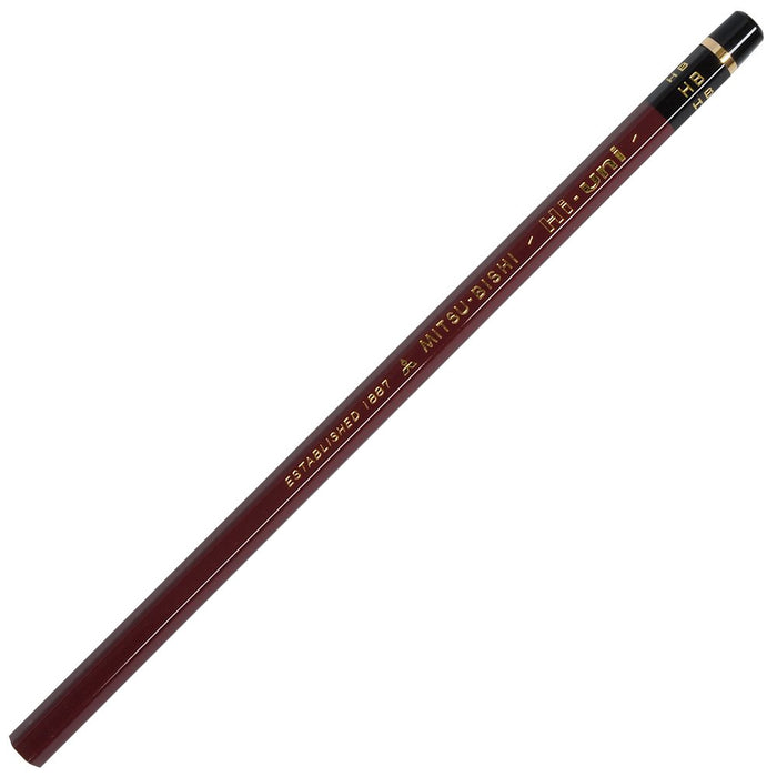 Mitsubishi Pencil High Uni K HB Paper Box Pack of 12 Pencils-Kiichin - The #1 Place for Japanese Goods in Your Hand!