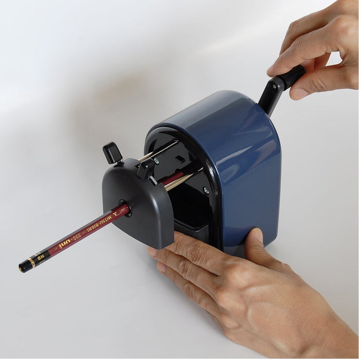 Mitsubishi Pencil KH20 Manual Pencil Sharpener in Blue-Kiichin - The #1 Place for Japanese Goods in Your Hand!