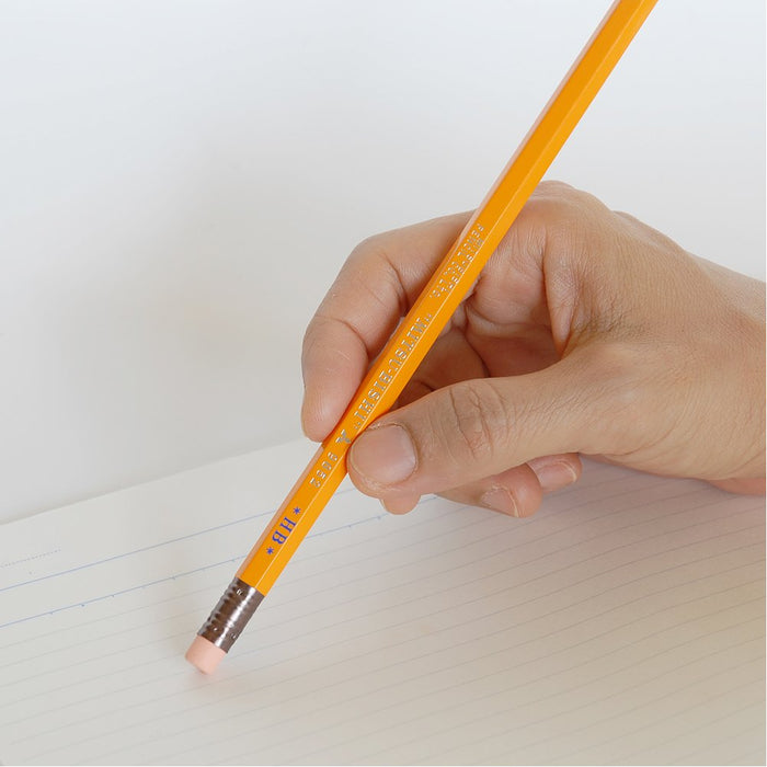 Mitsubishi Pencil HB Eraser-Tipped Pencils Pack of 12 K9852HB-Kiichin - The #1 Place for Japanese Goods in Your Hand!