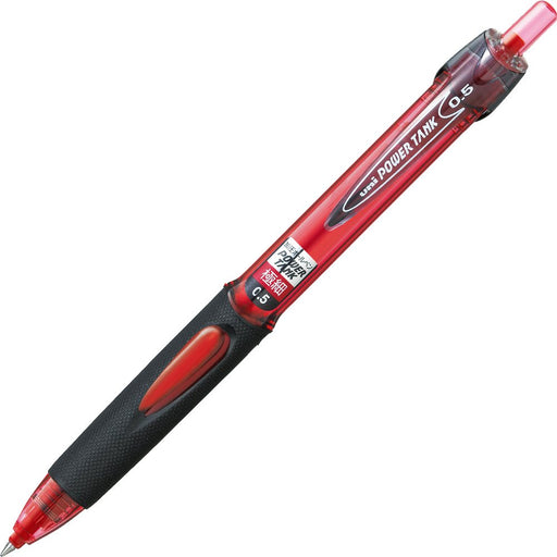 Mitsubishi Pencil Power Tank 0.5 Red Ballpoint Pen 10-Piece Set-Kiichin - The #1 Place for Japanese Goods in Your Hand!