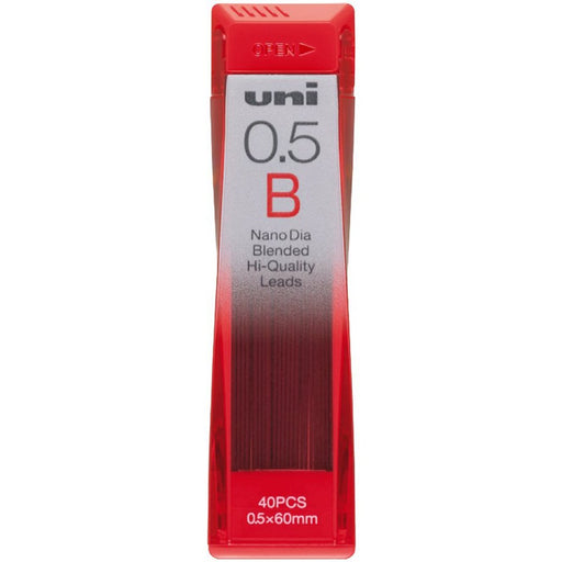 Mitsubishi Pencil 0.5 B Nano Diamond Lead Sharp 10 Pieces - U05202Ndb-Kiichin - The #1 Place for Japanese Goods in Your Hand!