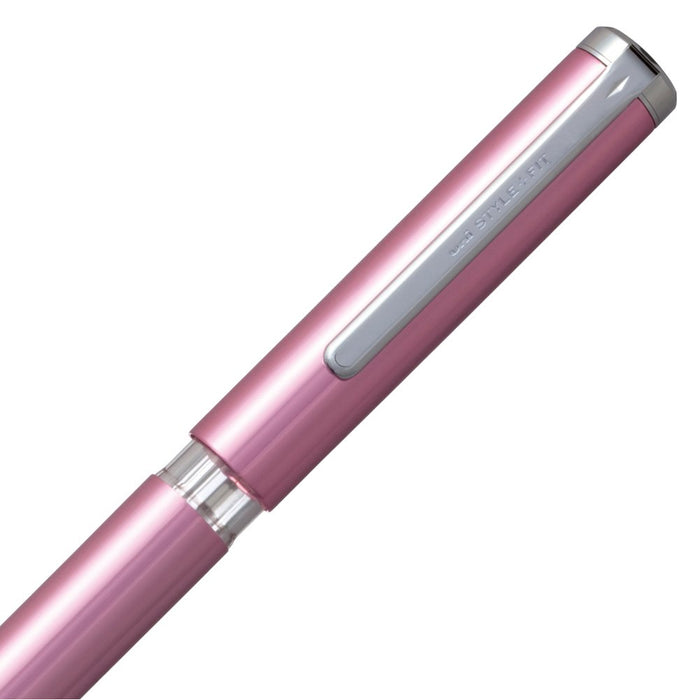 Mitsubishi Pencil 3 Color Style Fit Holder Meister Rotating Pink Ue3H1008.13-Kiichin - The #1 Place for Japanese Goods in Your Hand!