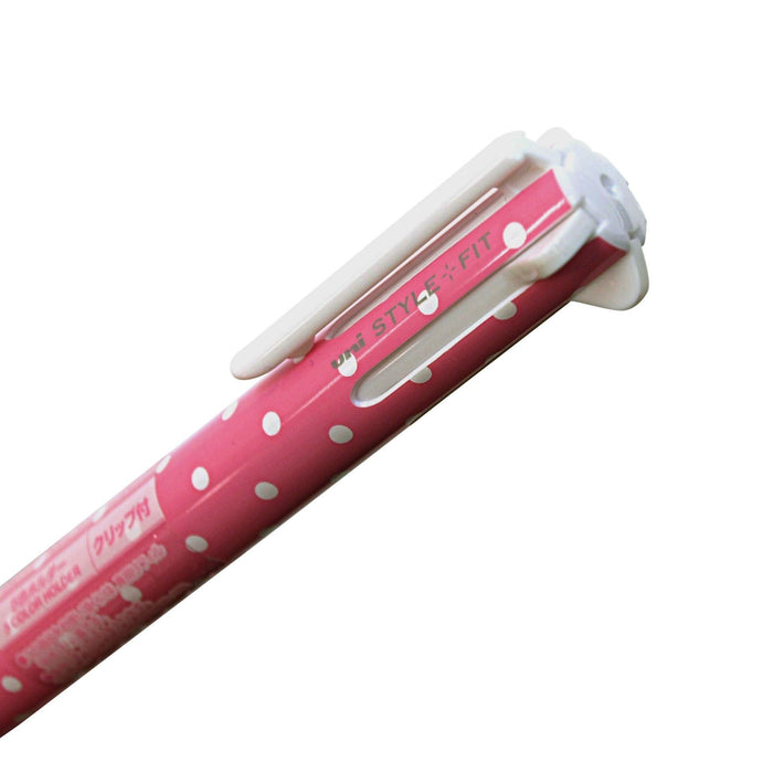 Mitsubishi Pencil - Style Fit 5-Color Holder Dot Pink Model Ue5H258D.13-Kiichin - The #1 Place for Japanese Goods in Your Hand!