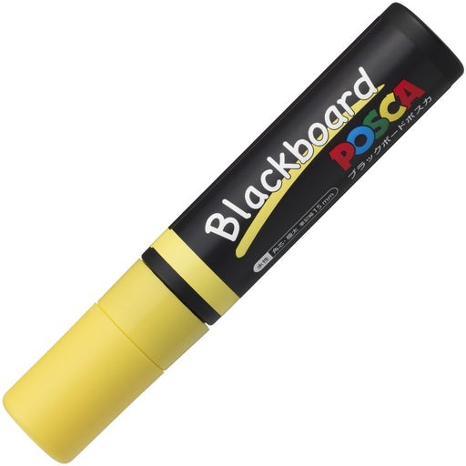 Mitsubishi Pencil Extra Thick Yellow Water-Based Pen - Black Board Posca PCE50017K1P.2-Kiichin - The #1 Place for Japanese Goods in Your Hand!