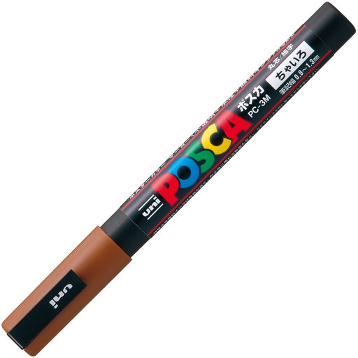 Mitsubishi Pencil Fine Point Round Core Posca Pen PC3M.21 10-Piece Brown-Kiichin - The #1 Place for Japanese Goods in Your Hand!