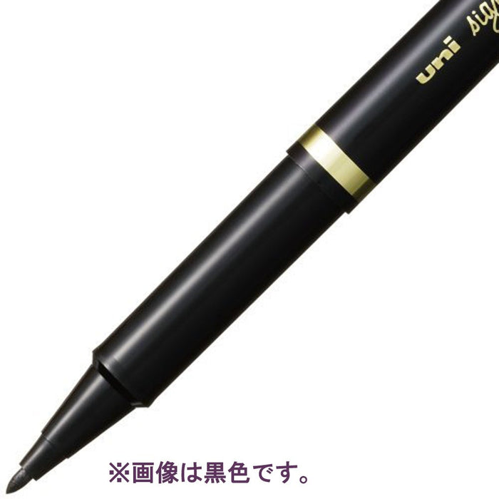 Mitsubishi Pencil Fine Point Blue Pen - 10 Pack Water-Based Ribbed Myt7.33-Kiichin - The #1 Place for Japanese Goods in Your Hand!