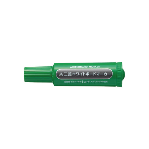 Mitsubishi Pencil Whiteboard Marker Bold Round Tip Green 10-Pack Pwb7M.6-Kiichin - The #1 Place for Japanese Goods in Your Hand!