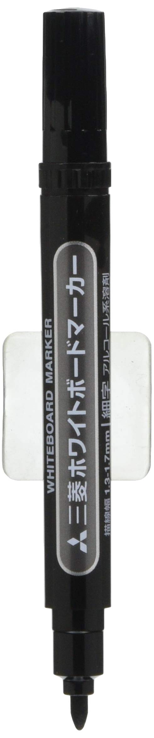 Mitsubishi Pencil Fine Point Round Lead Black Whiteboard Marker - 10 Pieces Pack-Kiichin - The #1 Place for Japanese Goods in Your Hand!