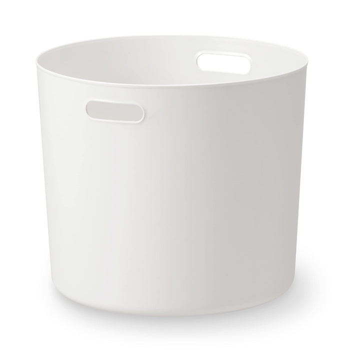 Muji Round Deep Case 36x32cm Soft Polyethylene Storage Organizer