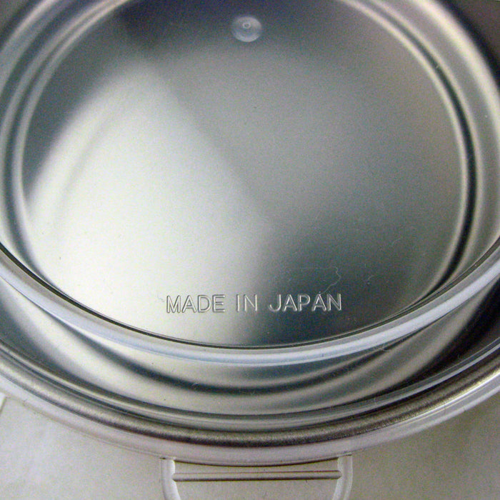 Nagao 12cm Round Stainless Steel Airtight Storage Container with Lid-Kiichin - The #1 Place for Japanese Goods in Your Hand!