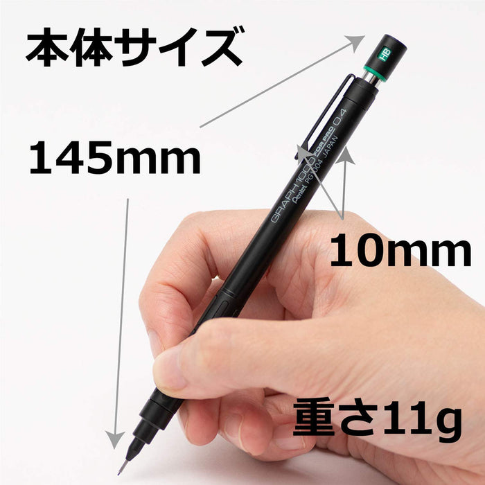 Pentel Graph 1000 Four Pro 0.4mm Mechanical Pencil - PG1004 Series-Kiichin - The #1 Place for Japanese Goods in Your Hand!