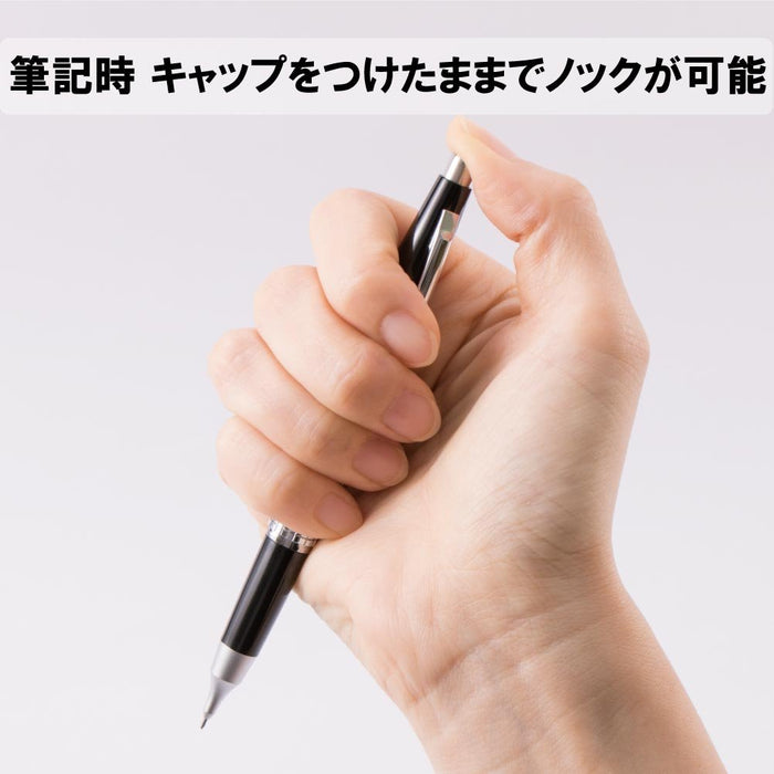 Pentel Perpetual Mechanical Pencil P1035-AD Cap Type Kelly Black-Kiichin - The #1 Place for Japanese Goods in Your Hand!