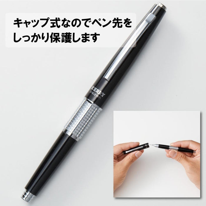 Pentel Perpetual Mechanical Pencil P1035-AD Cap Type Kelly Black-Kiichin - The #1 Place for Japanese Goods in Your Hand!