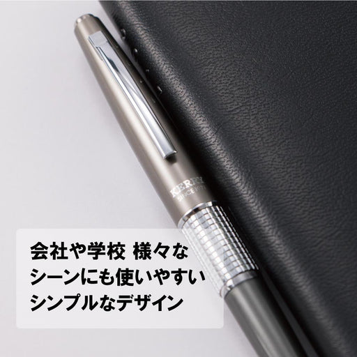 Pentel Perpetual Mechanical Pencil P1035-Nd with Cap Smoky Gray Axis - Kelly Edition-Kiichin - The #1 Place for Japanese Goods in Your Hand!