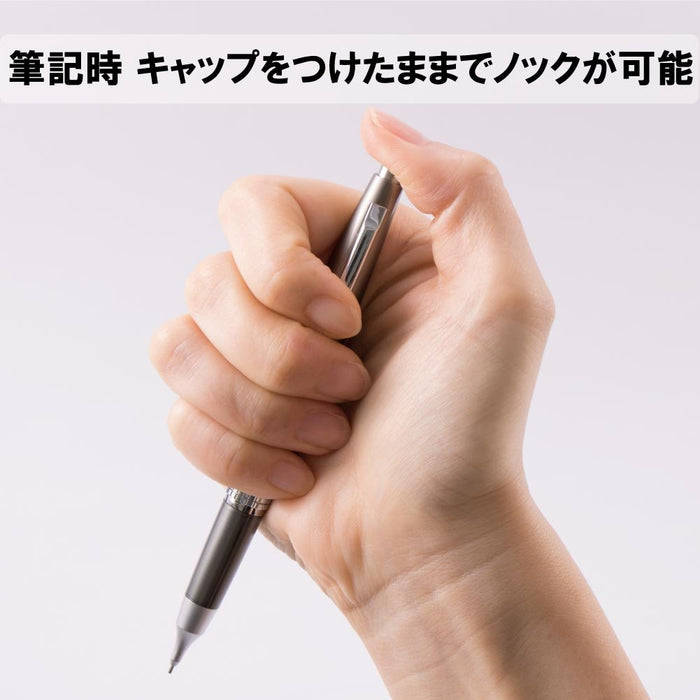 Pentel Perpetual Mechanical Pencil P1035-Nd with Cap Smoky Gray Axis - Kelly Edition-Kiichin - The #1 Place for Japanese Goods in Your Hand!