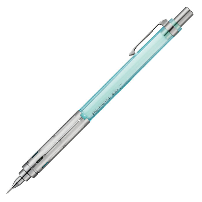 Pentel Pg-Metal350 Limited Edition Mechanical Pencil 0.3mm Clear Mint Blue-Kiichin - The #1 Place for Japanese Goods in Your Hand!