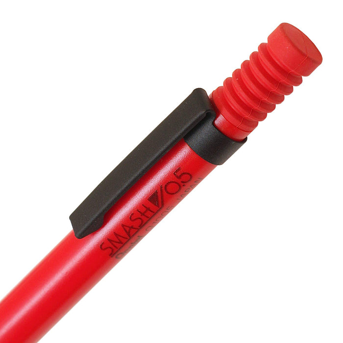 Pentel Smash Works Limited Custom Red Mechanical Pencil 0.5mm Q1005-PL6-Kiichin - The #1 Place for Japanese Goods in Your Hand!