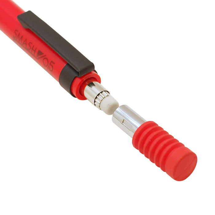 Pentel Smash Works Limited Custom Red Mechanical Pencil 0.5mm Q1005-PL6-Kiichin - The #1 Place for Japanese Goods in Your Hand!