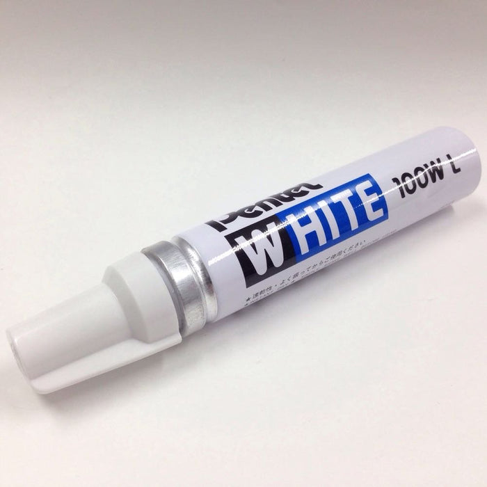Pentel Extra Thick Permanent White Marker X100W-Ld-Kiichin - The #1 Place for Japanese Goods in Your Hand!
