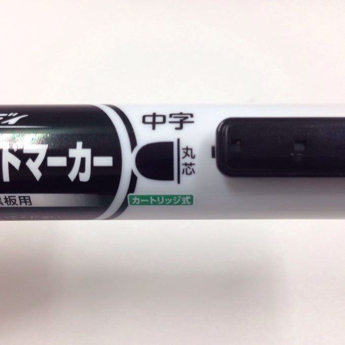 Pentel Medium Point Retractable Black Ink Whiteboard Marker Round Core 10 Pack-Kiichin - The #1 Place for Japanese Goods in Your Hand!