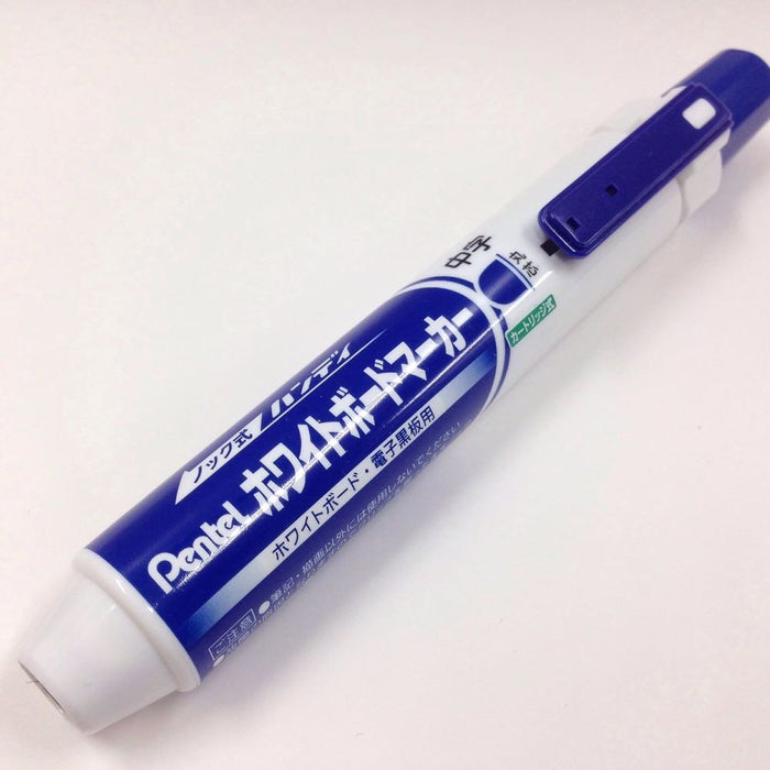 Pentel MWXN5M-C Blue Whiteboard Marker Set of 10 Handy-Kiichin - The #1 Place for Japanese Goods in Your Hand!