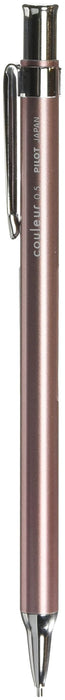 Pilot Mini Mechanical Pencil 0.5mm in Curry Metal Pink Model HCL-50R-MP-Kiichin - The #1 Place for Japanese Goods in Your Hand!